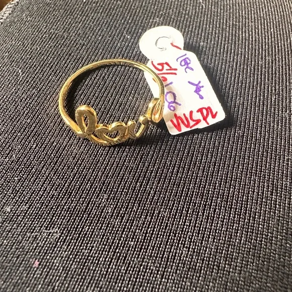 LOVE RING real 18k japan gold (1.1 grams) - Picture 4 of 6